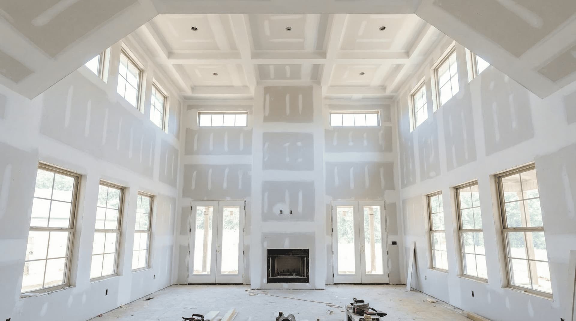 Drywall executado pela Fast em Brasília