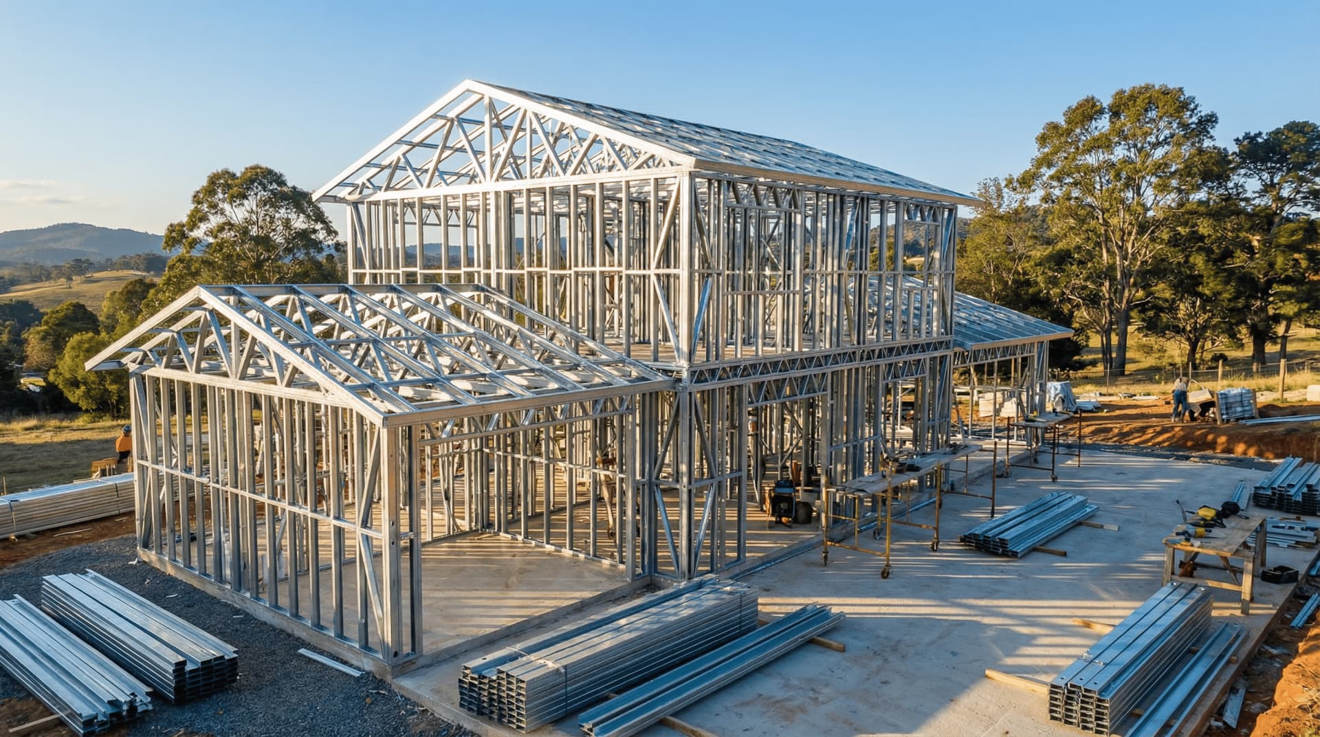 Steel Frame executado pela Fast em Brasília